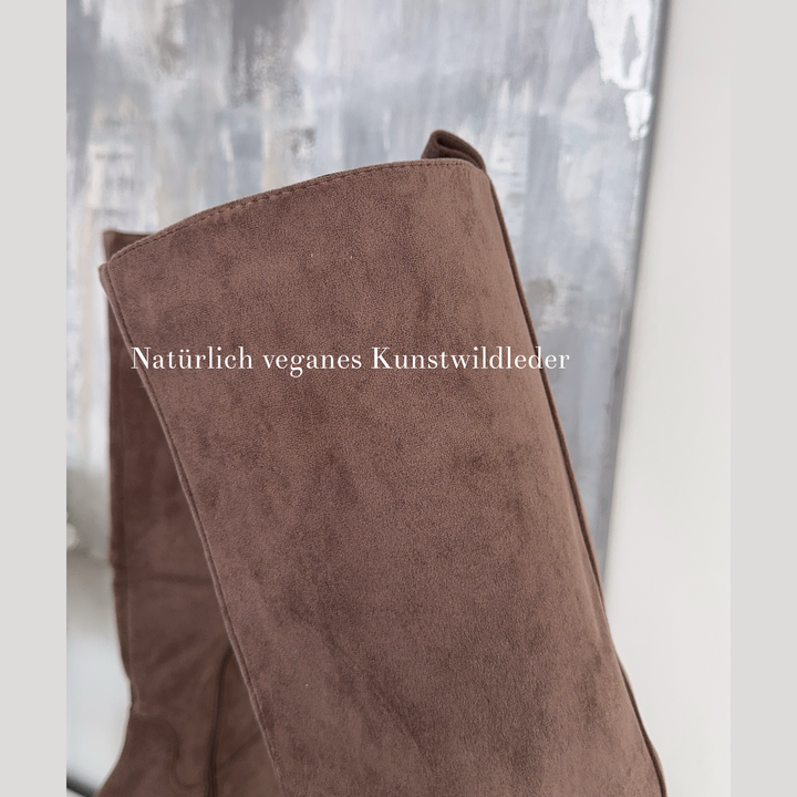 Gwenaëlle | Bottes hautes marron
