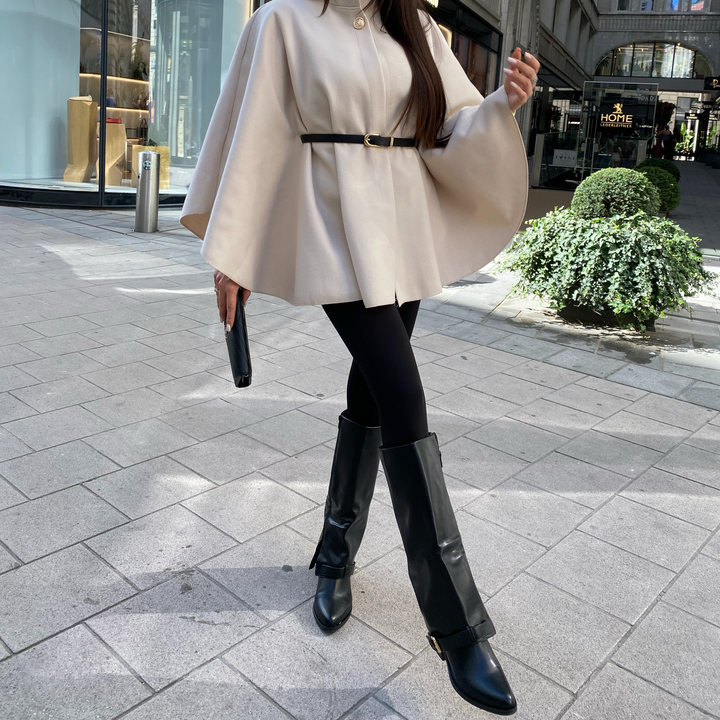 Roxane | Bottes noires élégantes hauteur genou