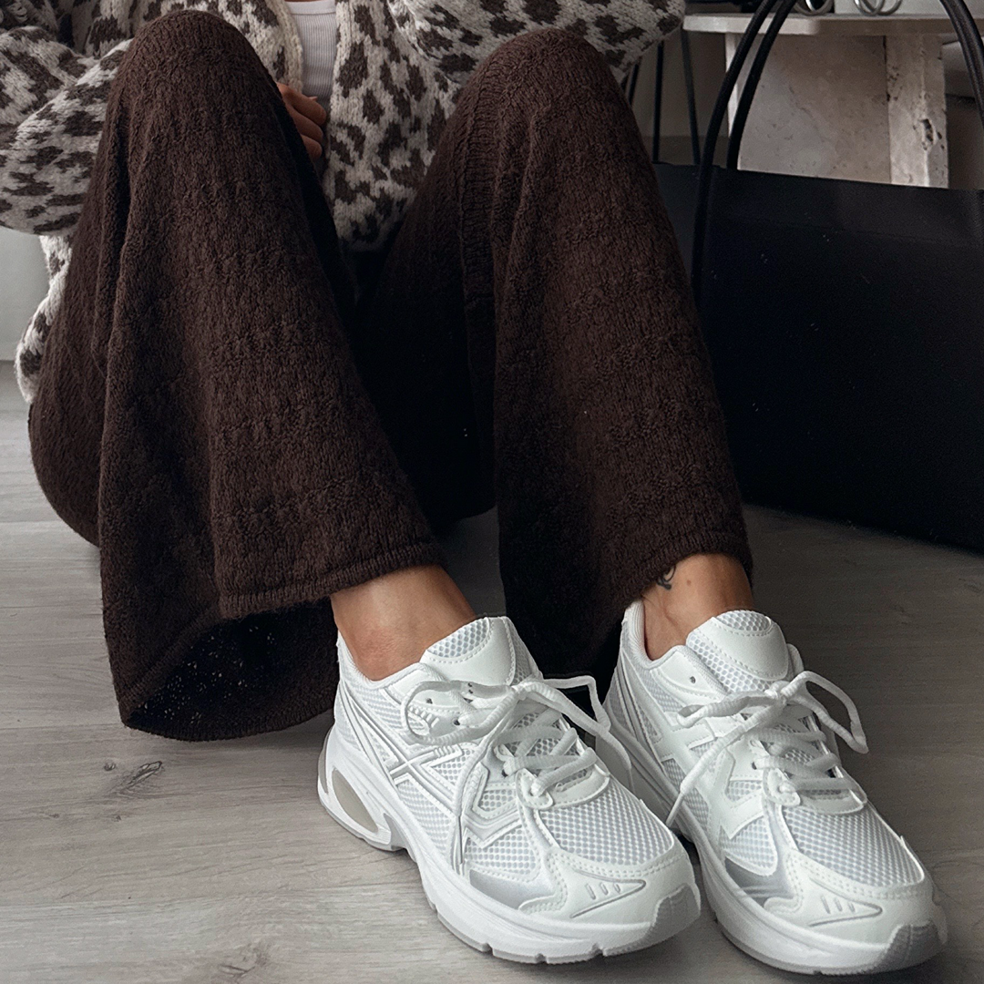 Armelle | Baskets argentées