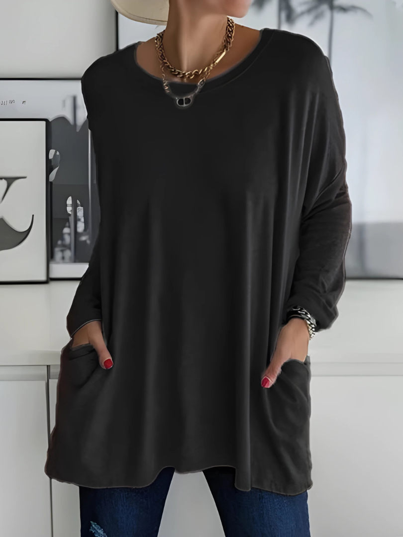 Maëlys | Tunique longue à poches