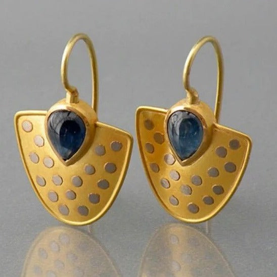 Éventail Bleu | Boucles d&