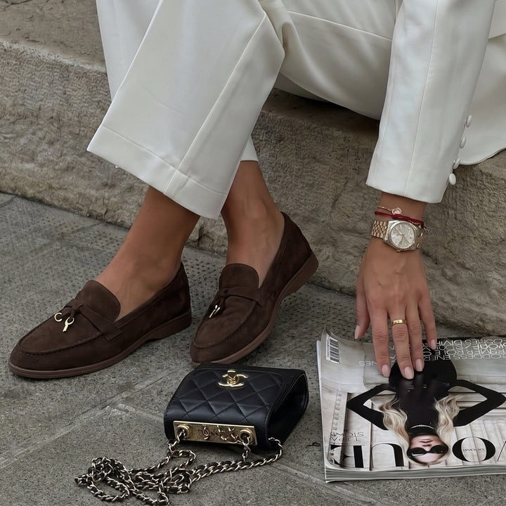 Cyrielle | Mocassins marron élégants