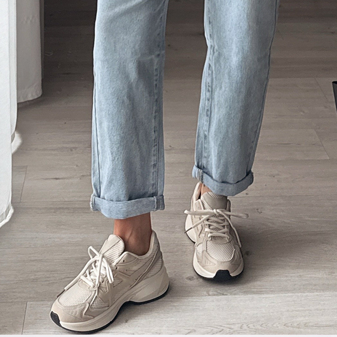 Lison | Baskets beiges confortables
