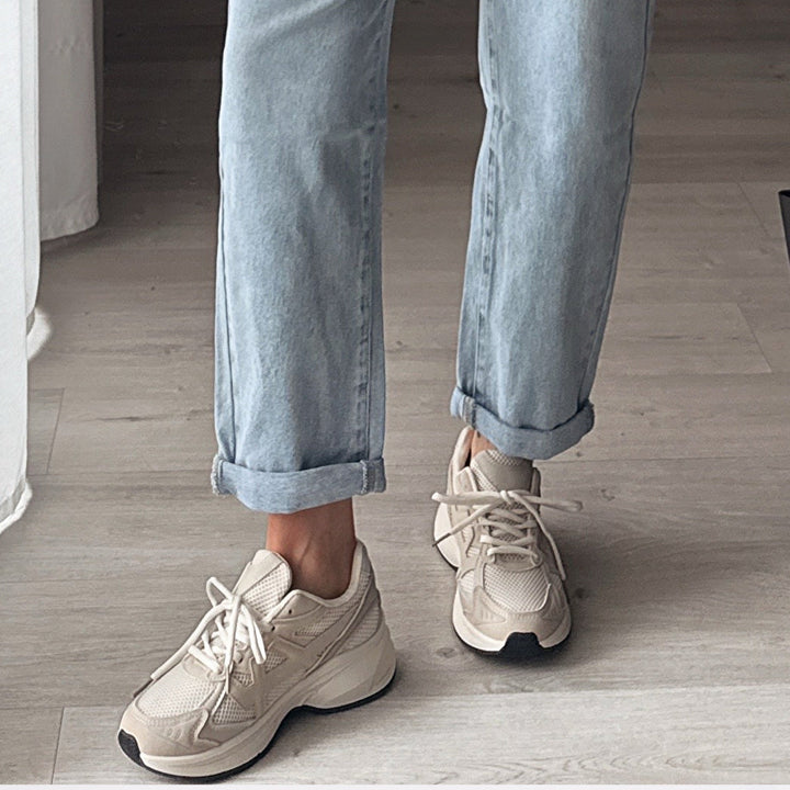 Lison | Baskets beiges confortables