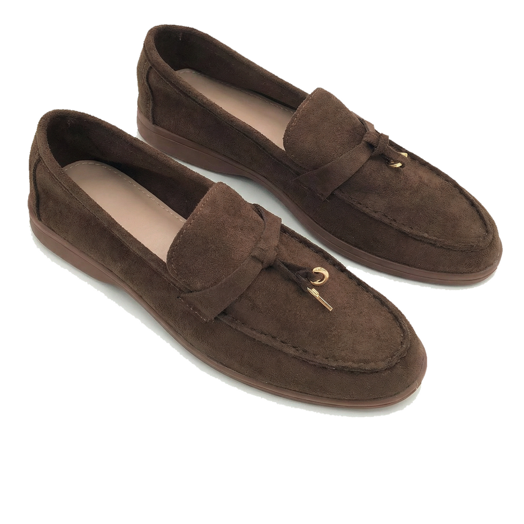 Cyrielle | Mocassins marron élégants