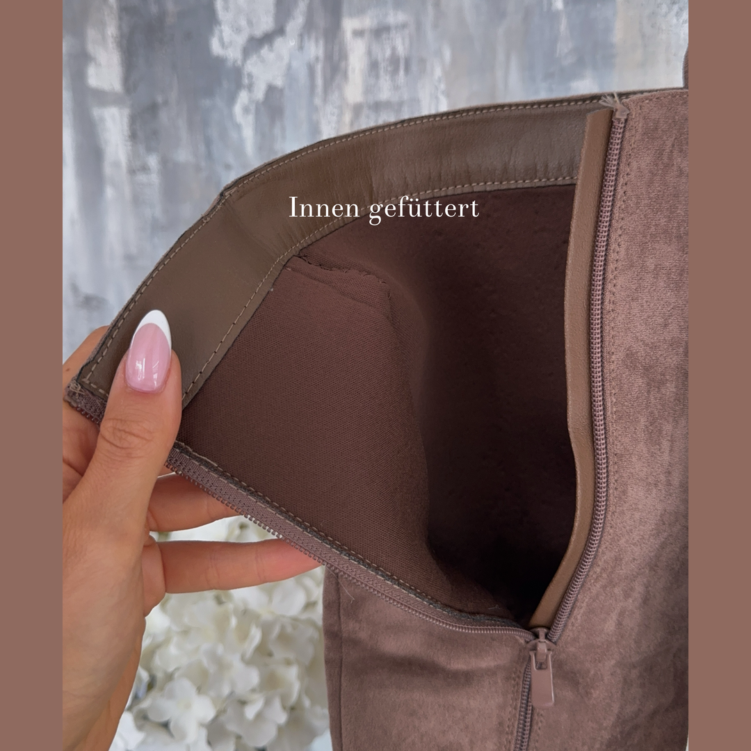 Gwenaëlle | Bottes hautes marron