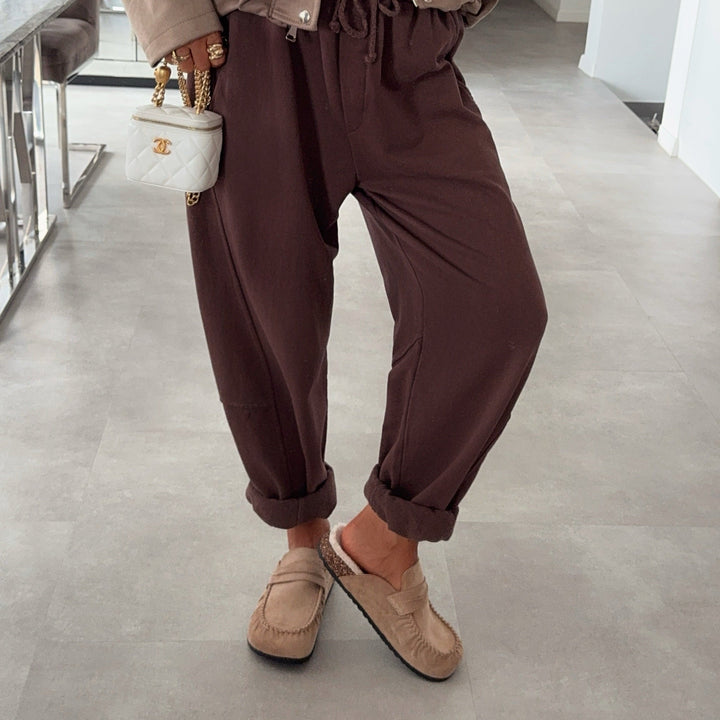 Aurore | Mules fourrées beiges façon mocassin