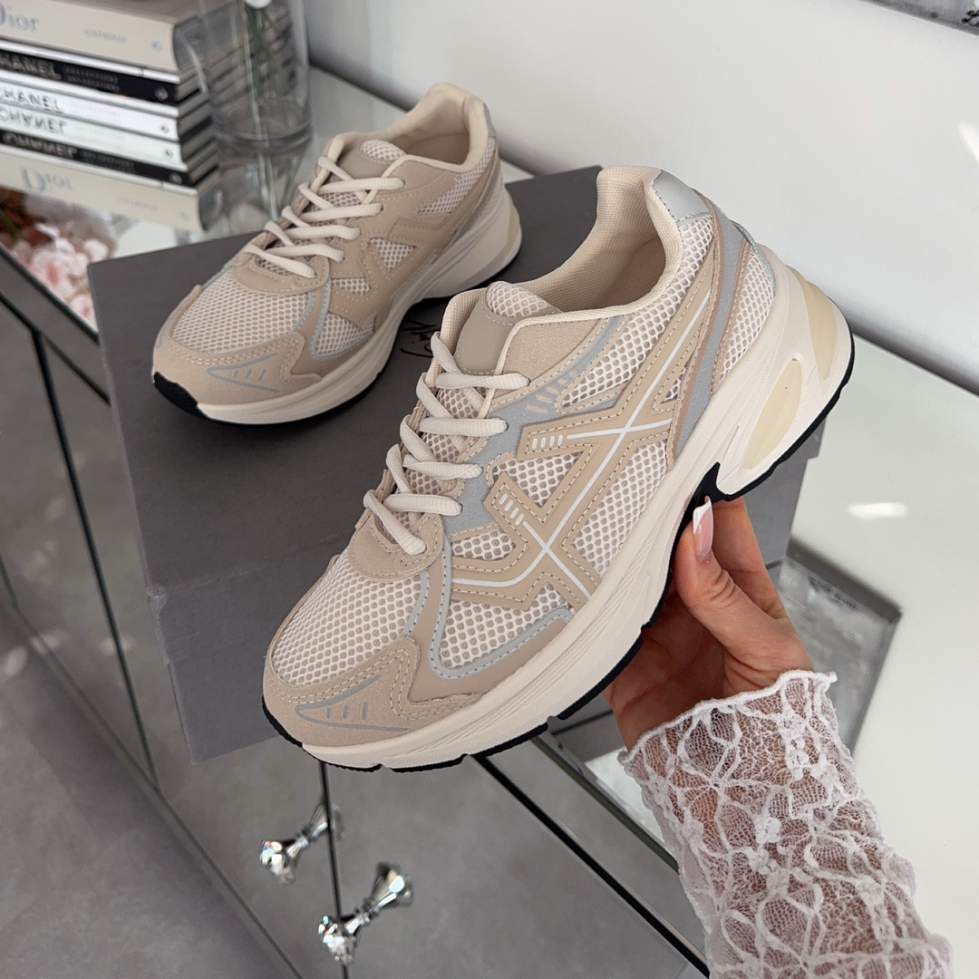 Lison | Baskets beiges confortables