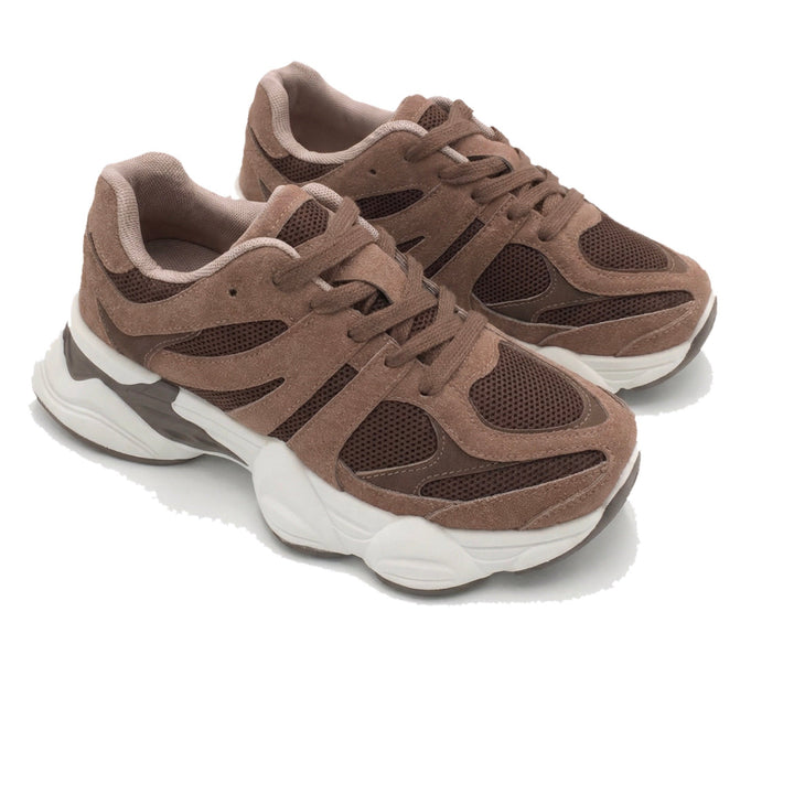 Mélodie | Baskets marron confortables