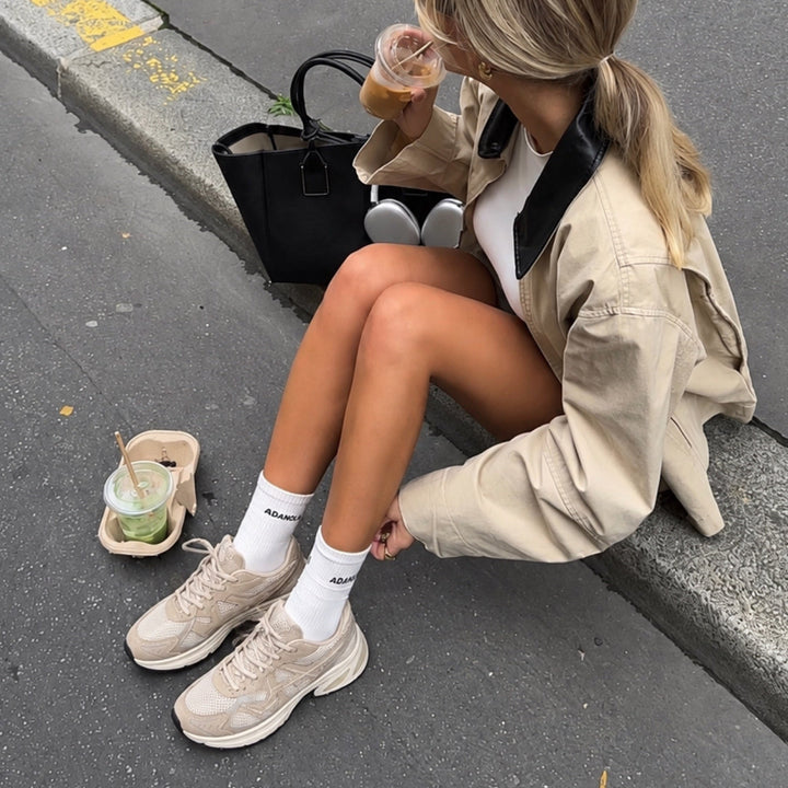 Lison | Baskets beiges confortables