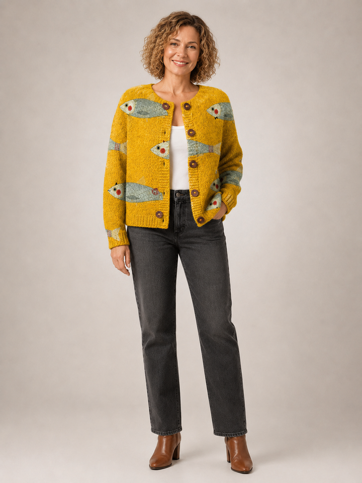 Anouk | Cardigan vintage en maille