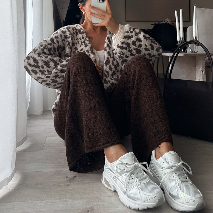 Armelle | Baskets argentées