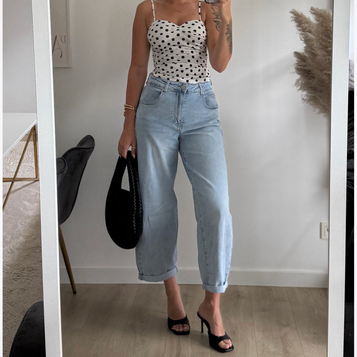 Jacqueline | Mules noires à petit talon