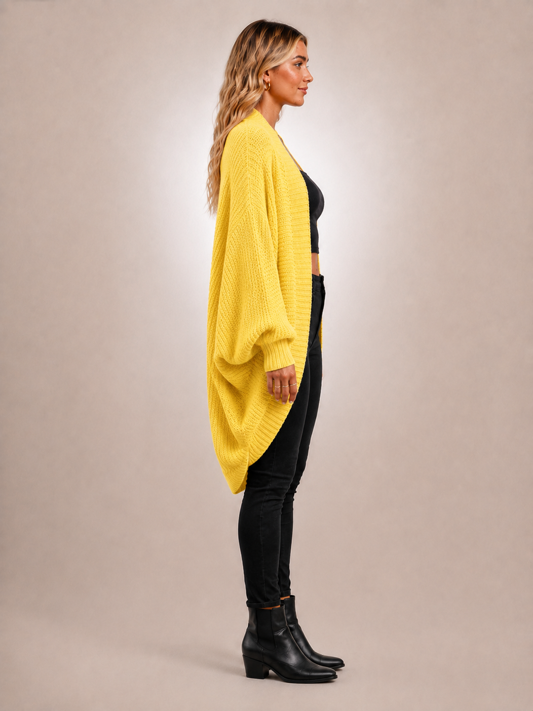 Coralie | Cardigan cocon à manches chauve-souris