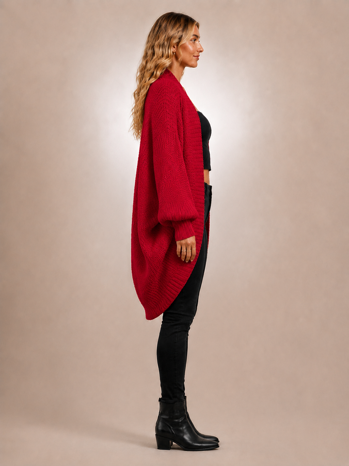 Coralie | Cardigan cocon à manches chauve-souris