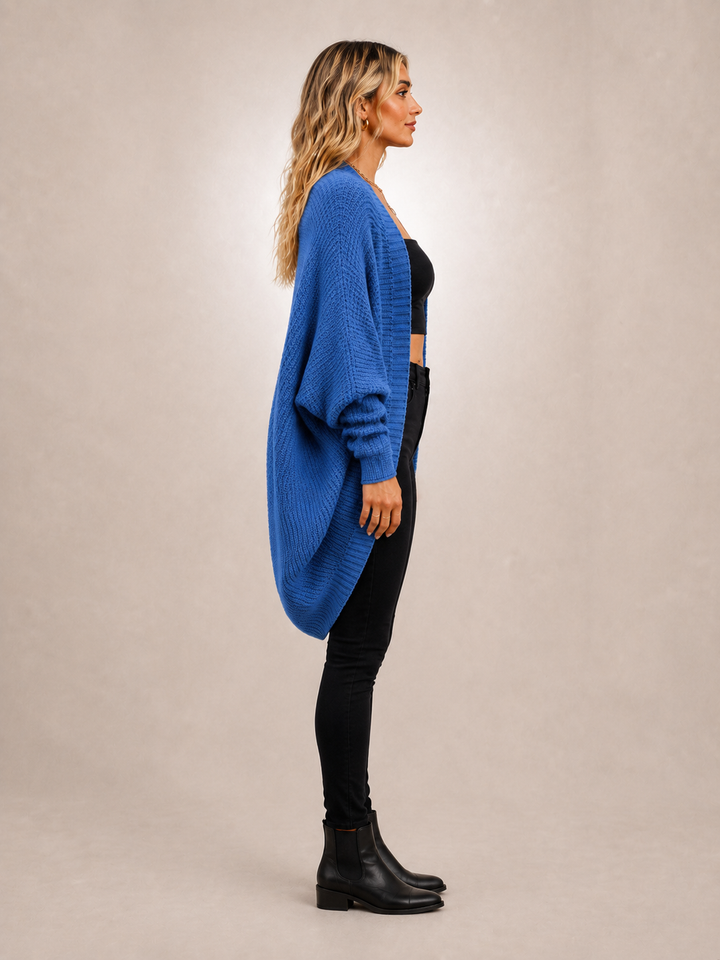 Coralie | Cardigan cocon à manches chauve-souris