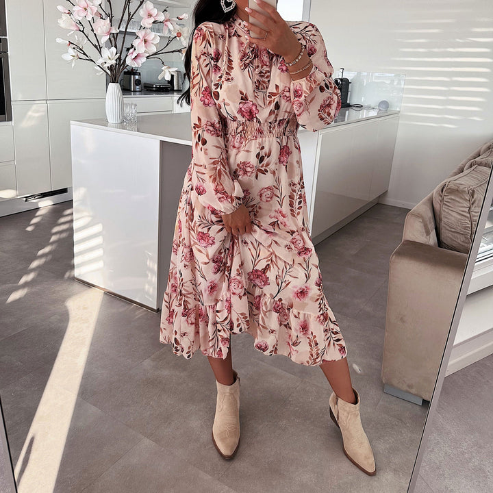 Mathilde | Bottines western beiges