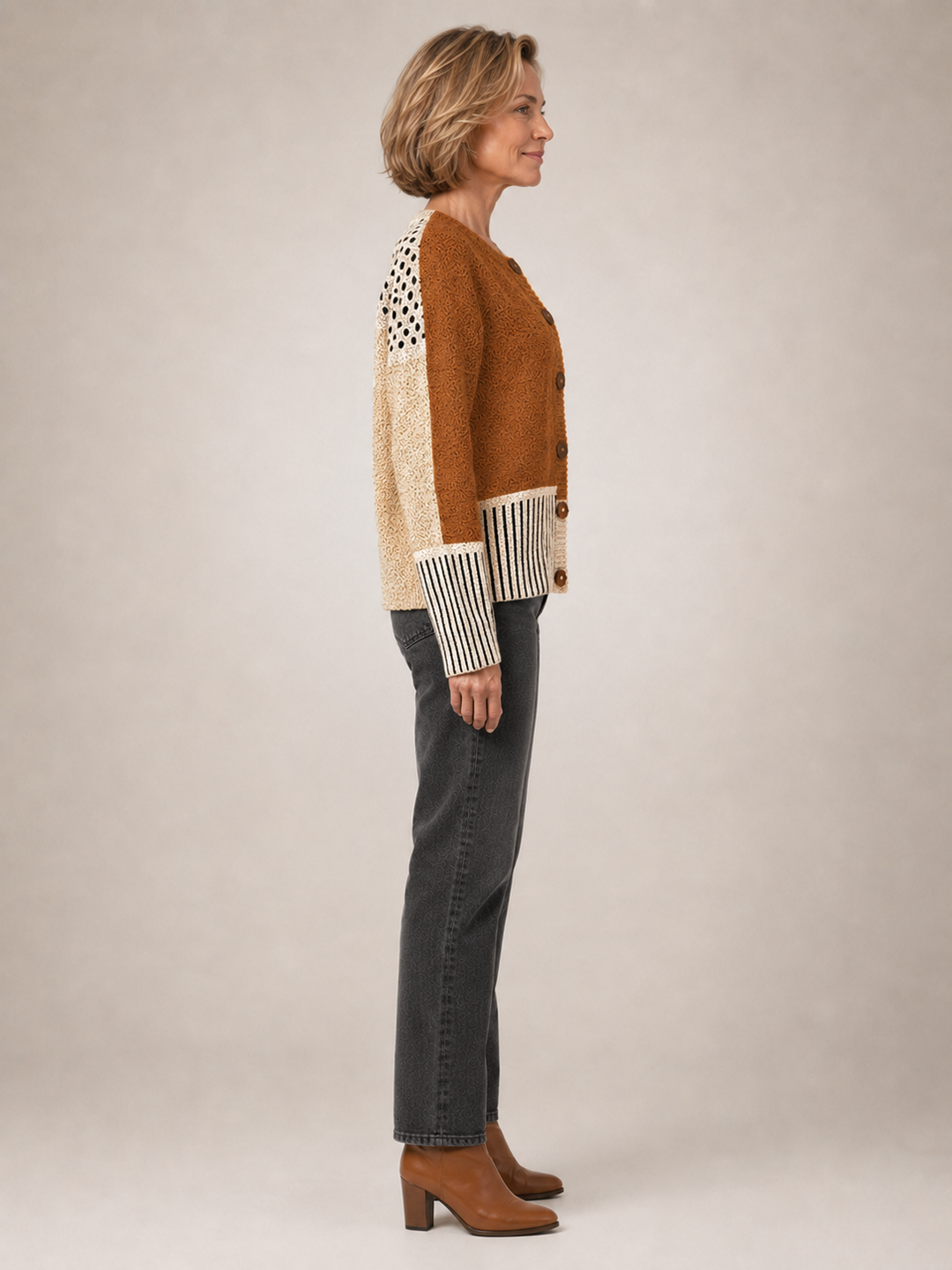 Eloise | Cardigan vintage en maille