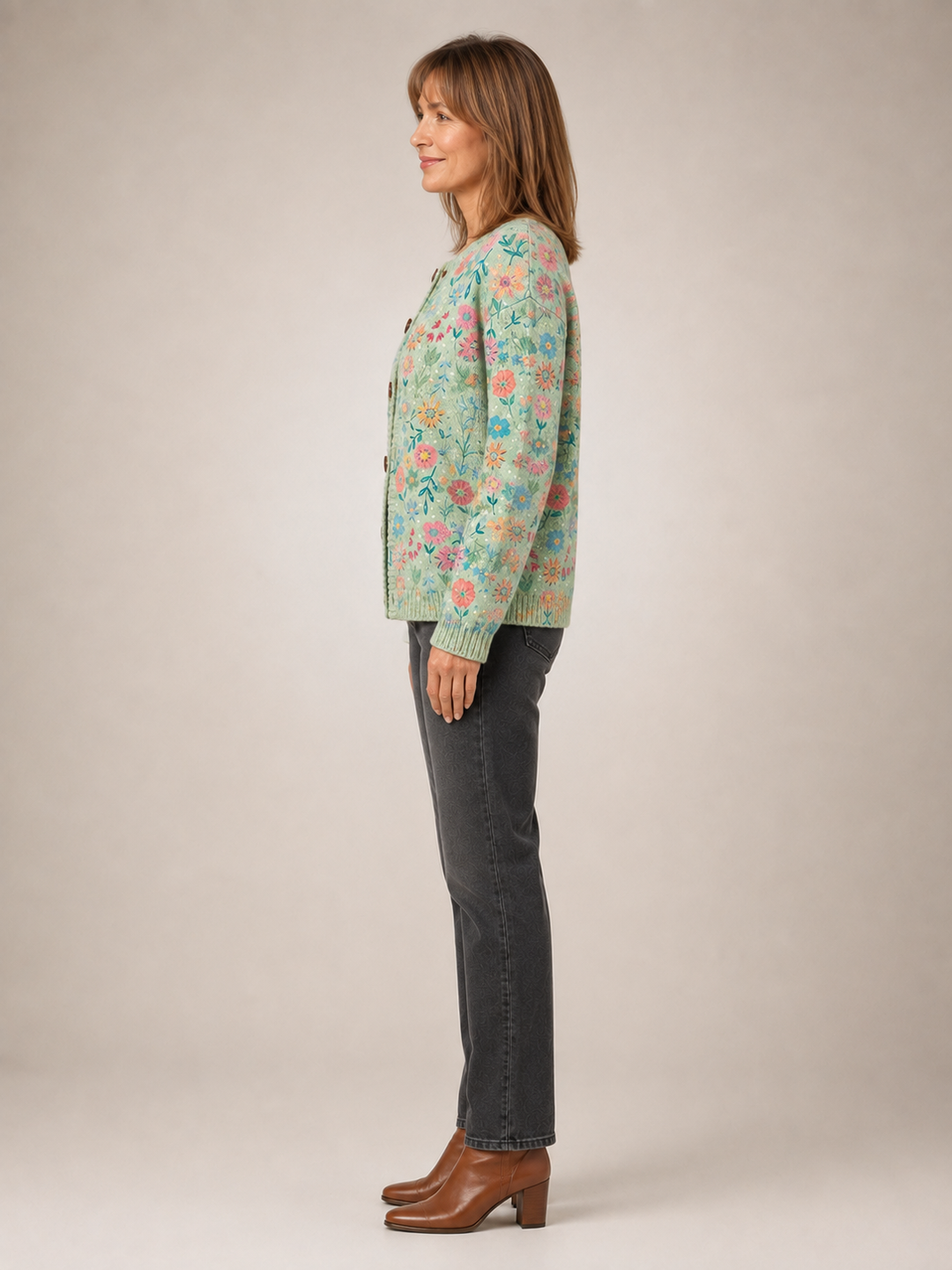 Foxfield | Cardigan fleuri vintage
