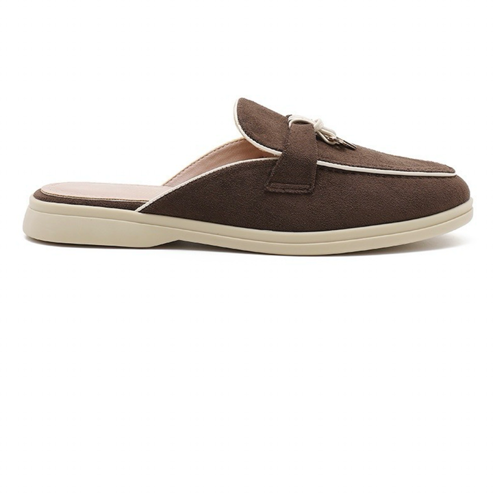 Karine | Mules mocassins marron