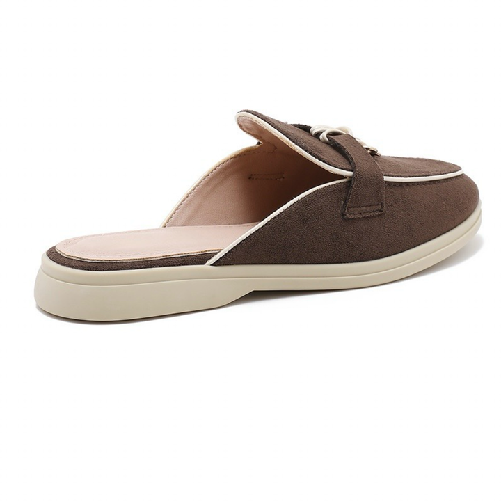 Karine | Mules mocassins marron