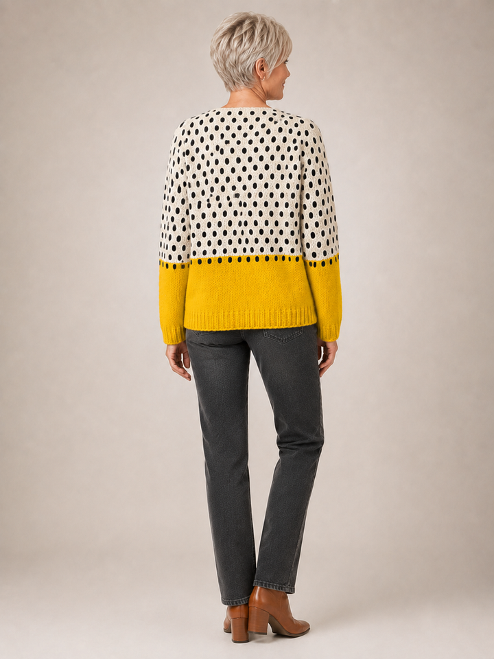 Junella | Cardigan vintage en maille