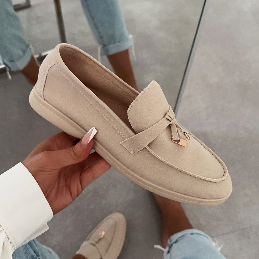 Bertille | Mocassins beiges élégants