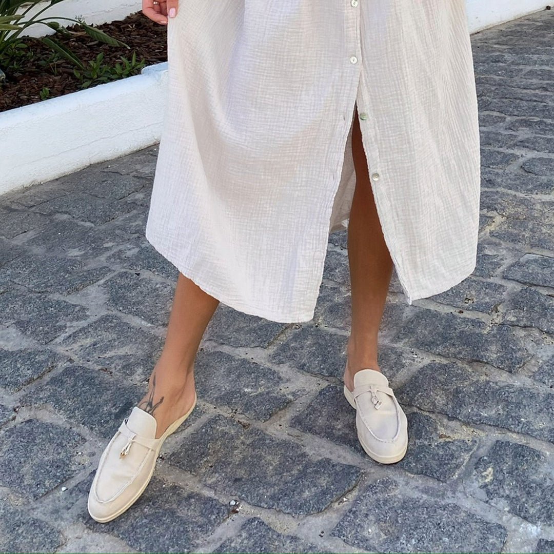 Bertille | Mocassins beiges élégants