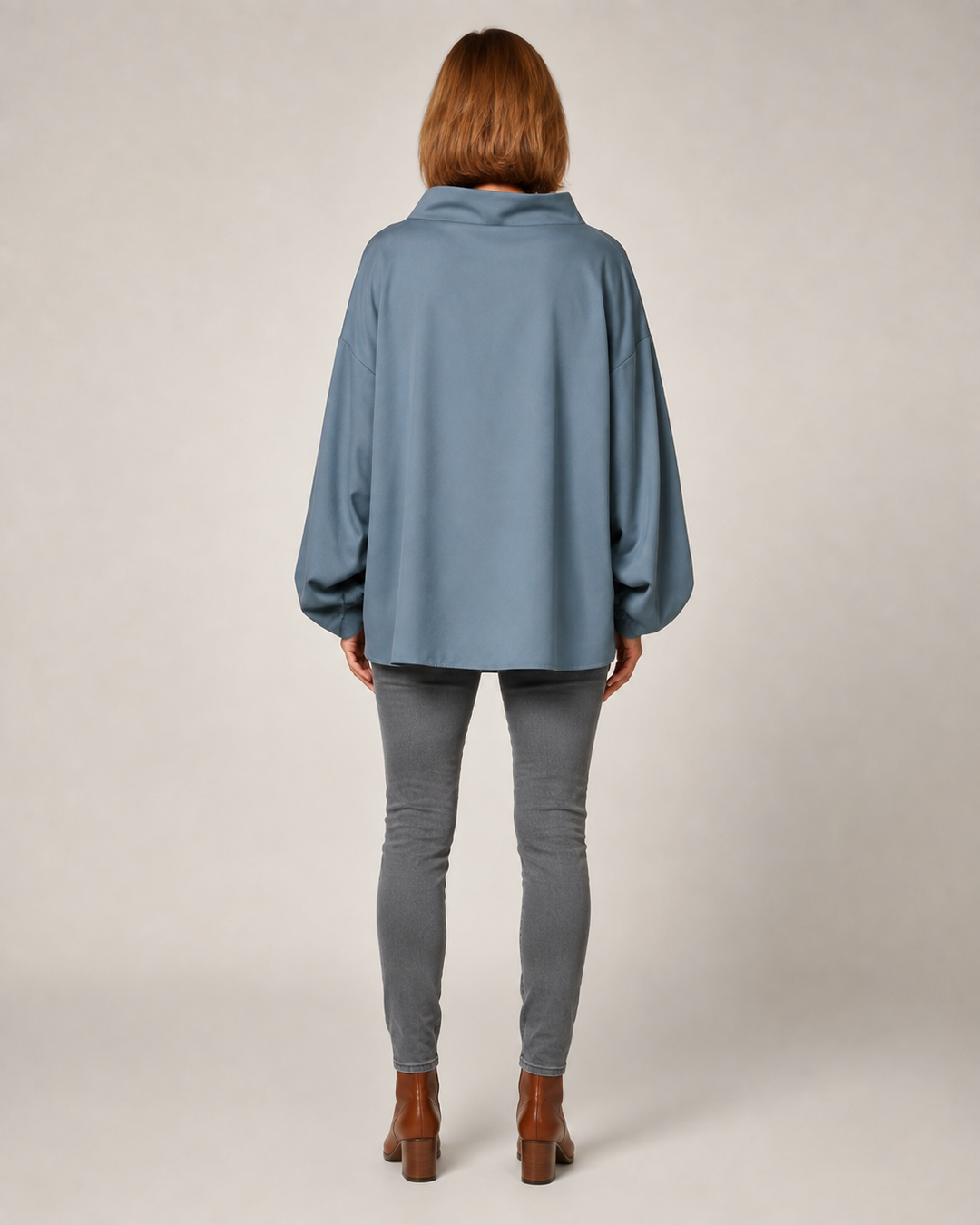 Margot | Pull doux à col montant