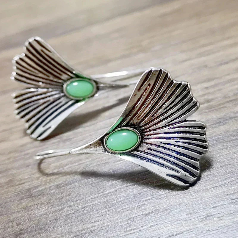 Éventail Vert | Boucles d&