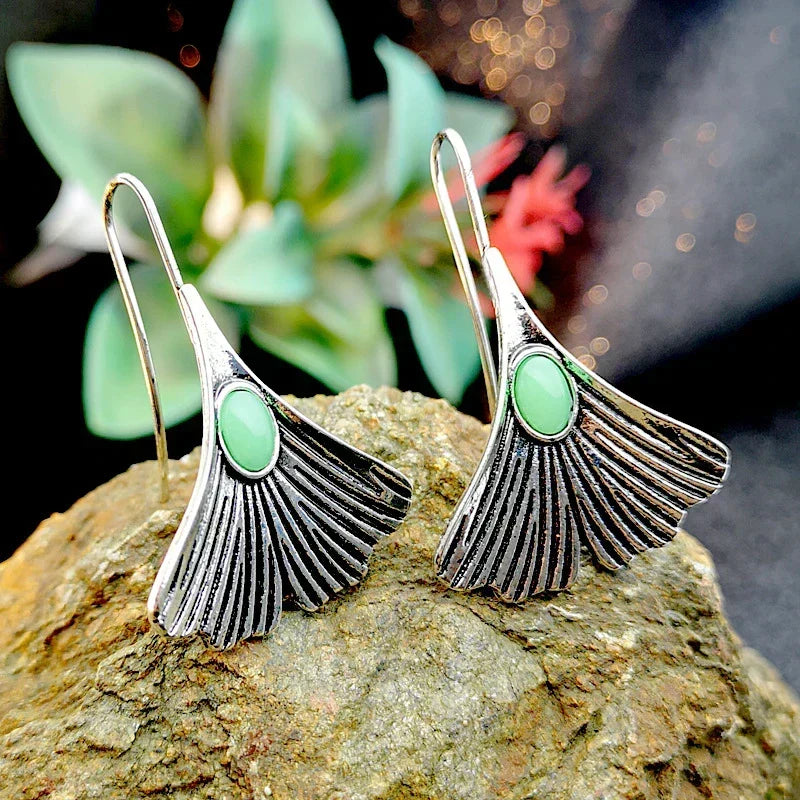 Éventail Vert | Boucles d&