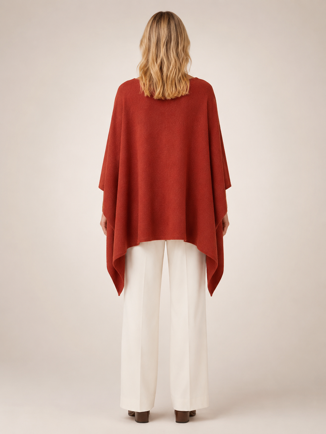 Victoire | Poncho asymétrique col bateau