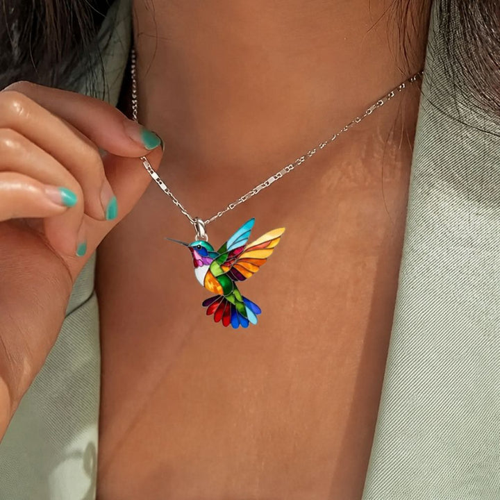 Colibri | Collier au motif d&