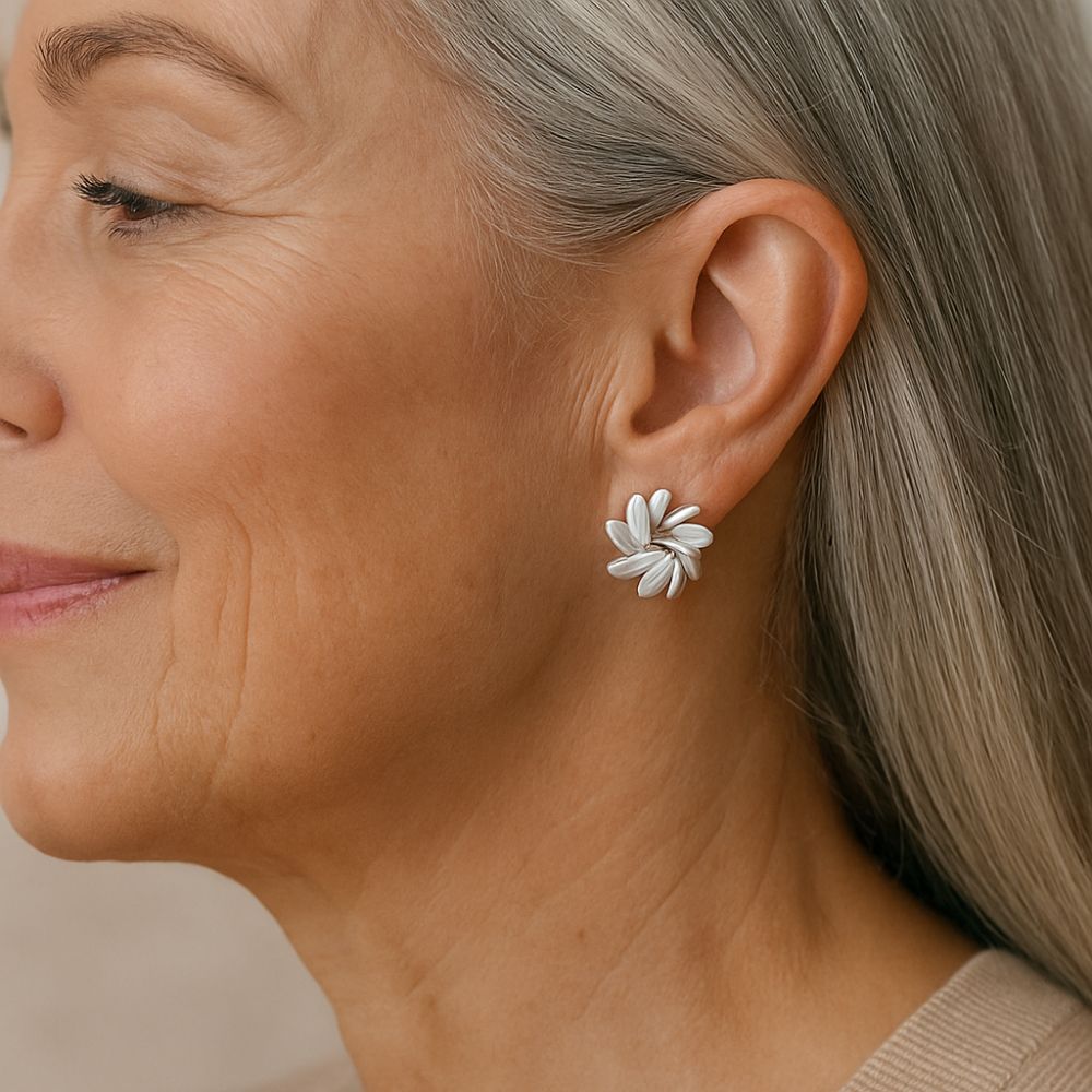 Bouton Floral | Boucles d&
