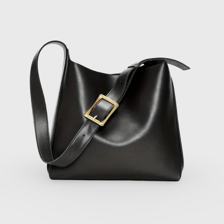 Sac porté épaule Journée Chic noir, photo détail