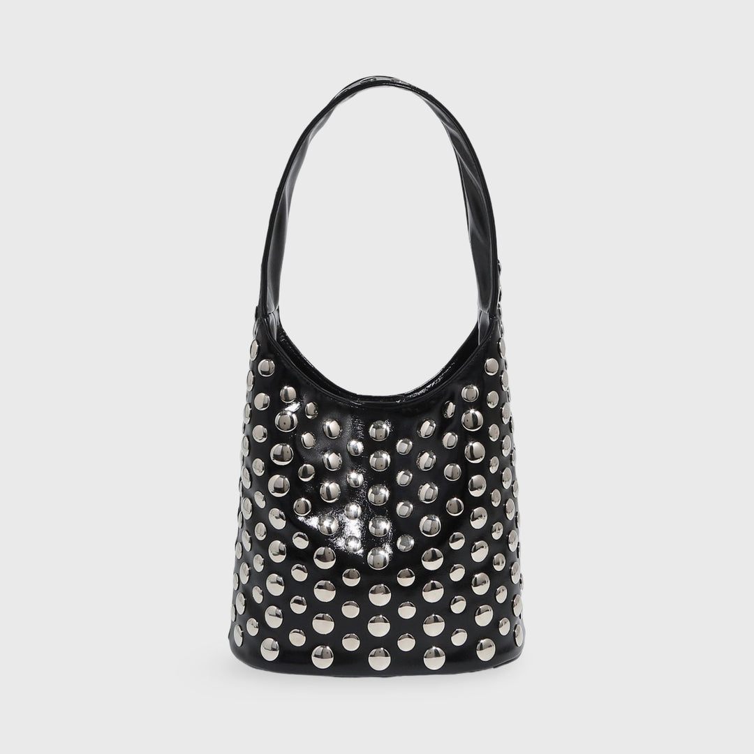 Sac seau Crissy noir vu de face