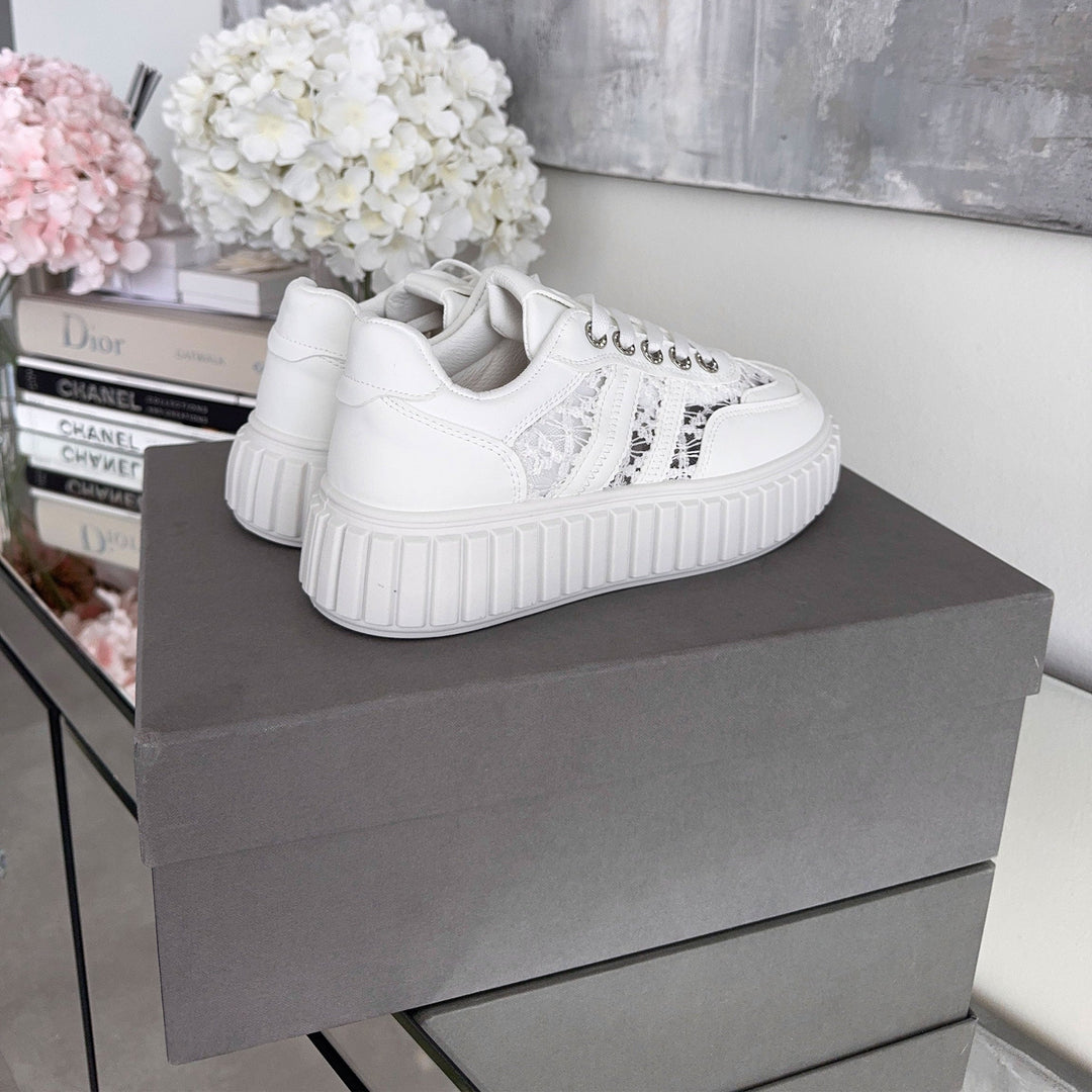 Solange | Baskets blanches classiques