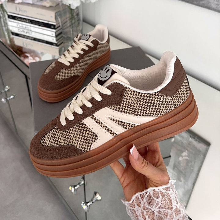 Anouk | Baskets marron du quotidien