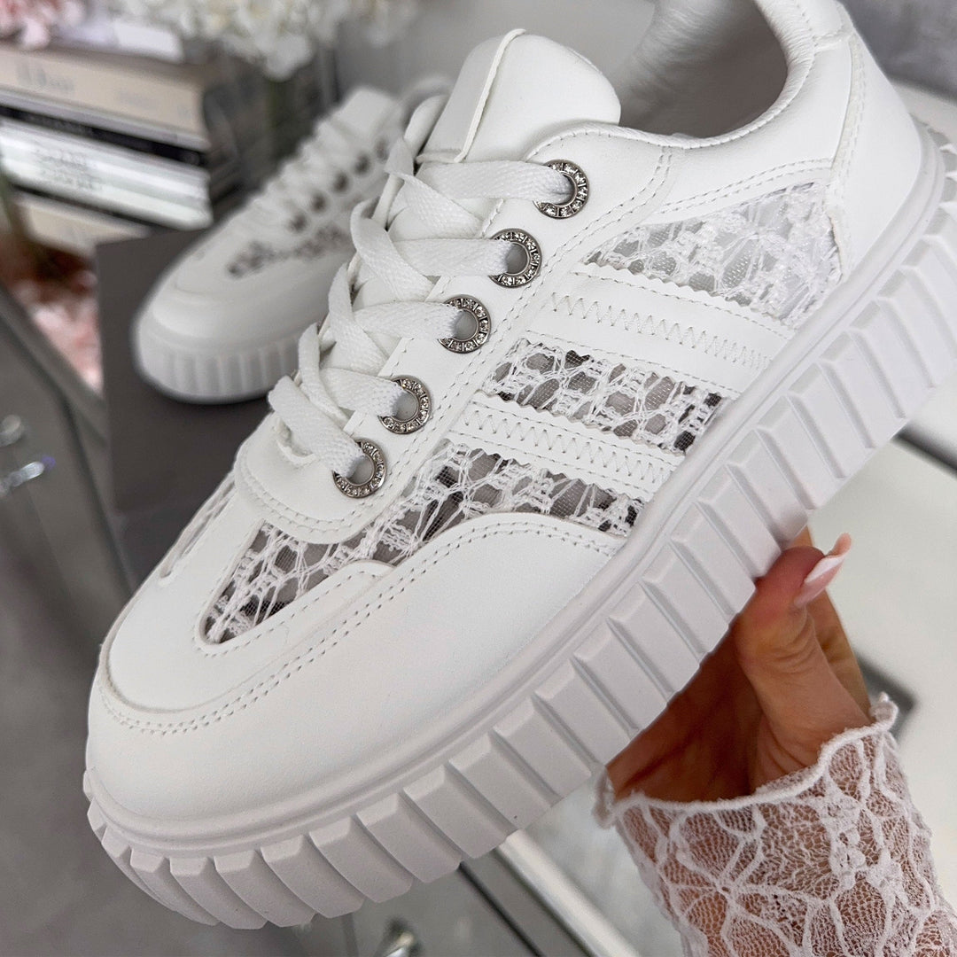Solange | Baskets blanches classiques