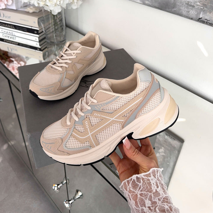 Lison | Baskets beiges confortables