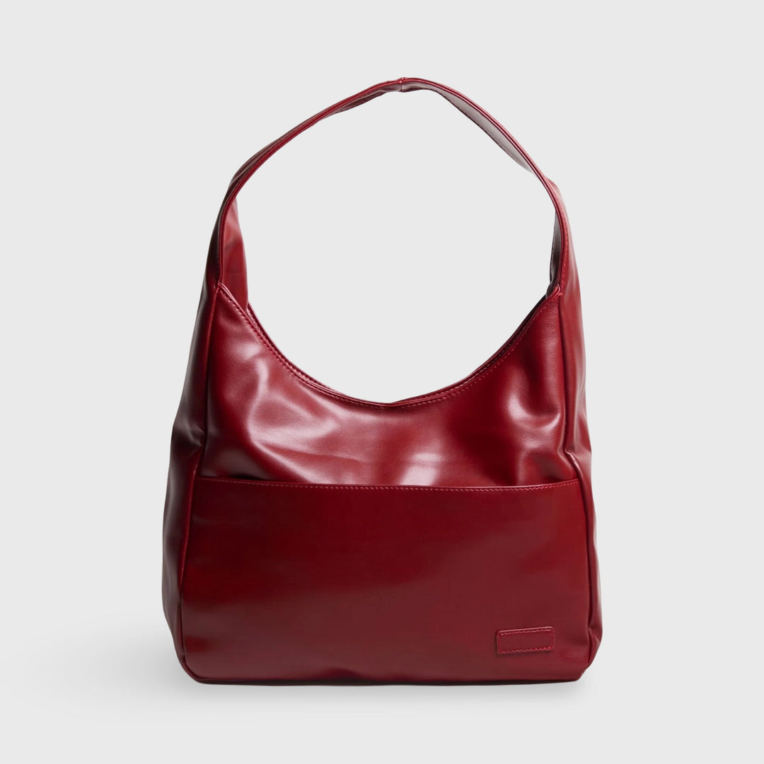 Cabas Quotidien rouge vu de face