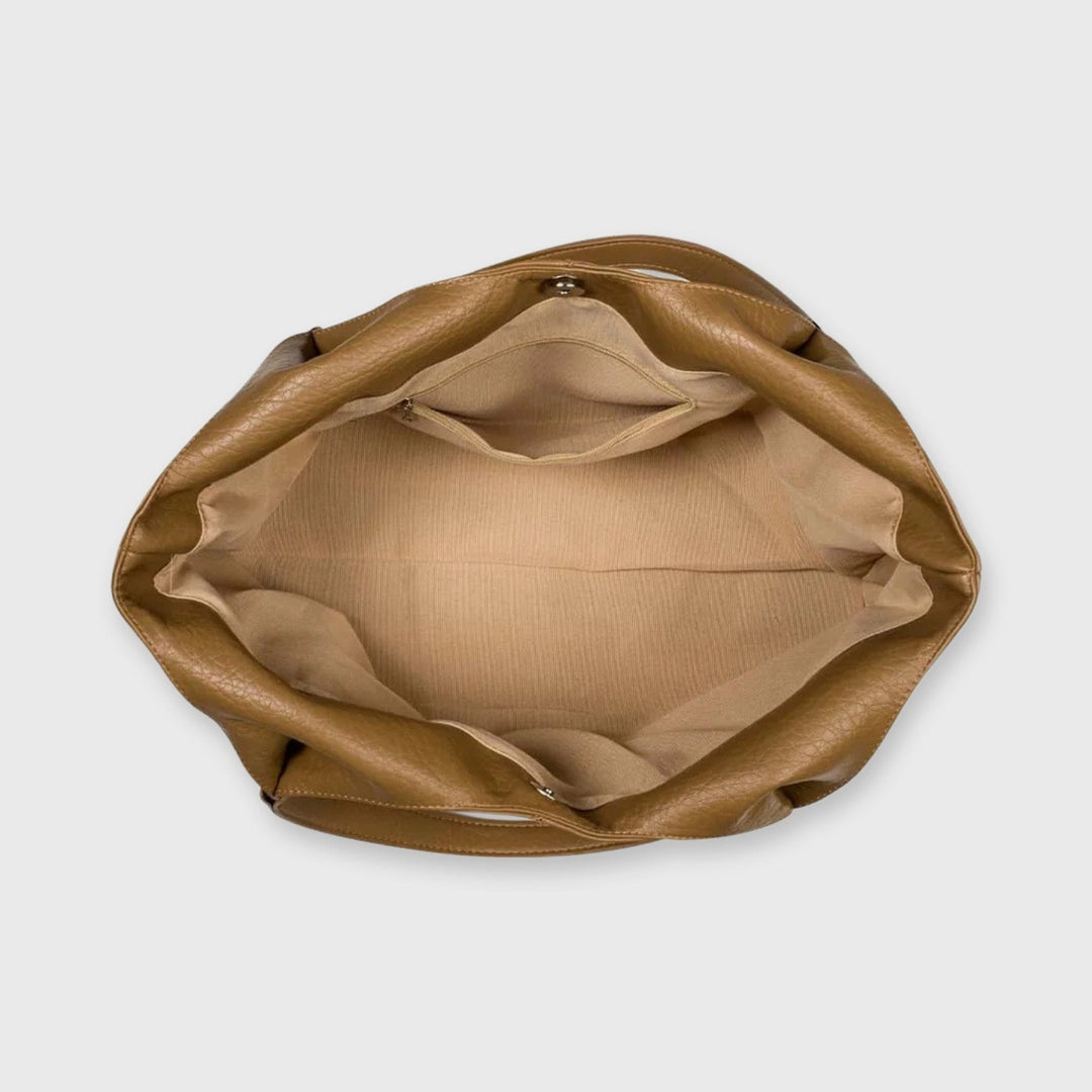 Sac cabas Hanaé curry, photo détail