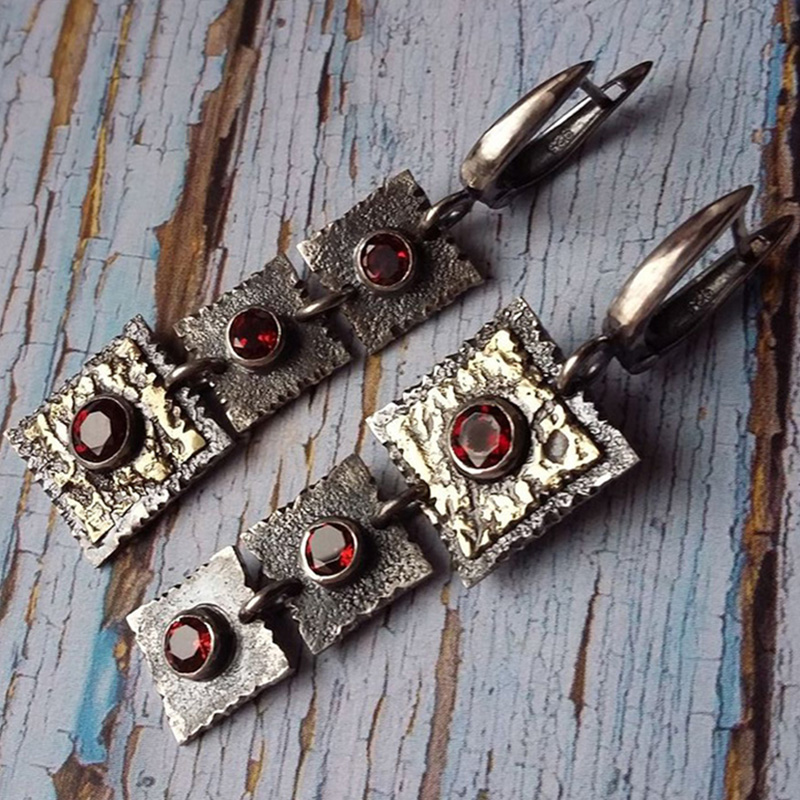 Rayure Rouge | Boucles d&