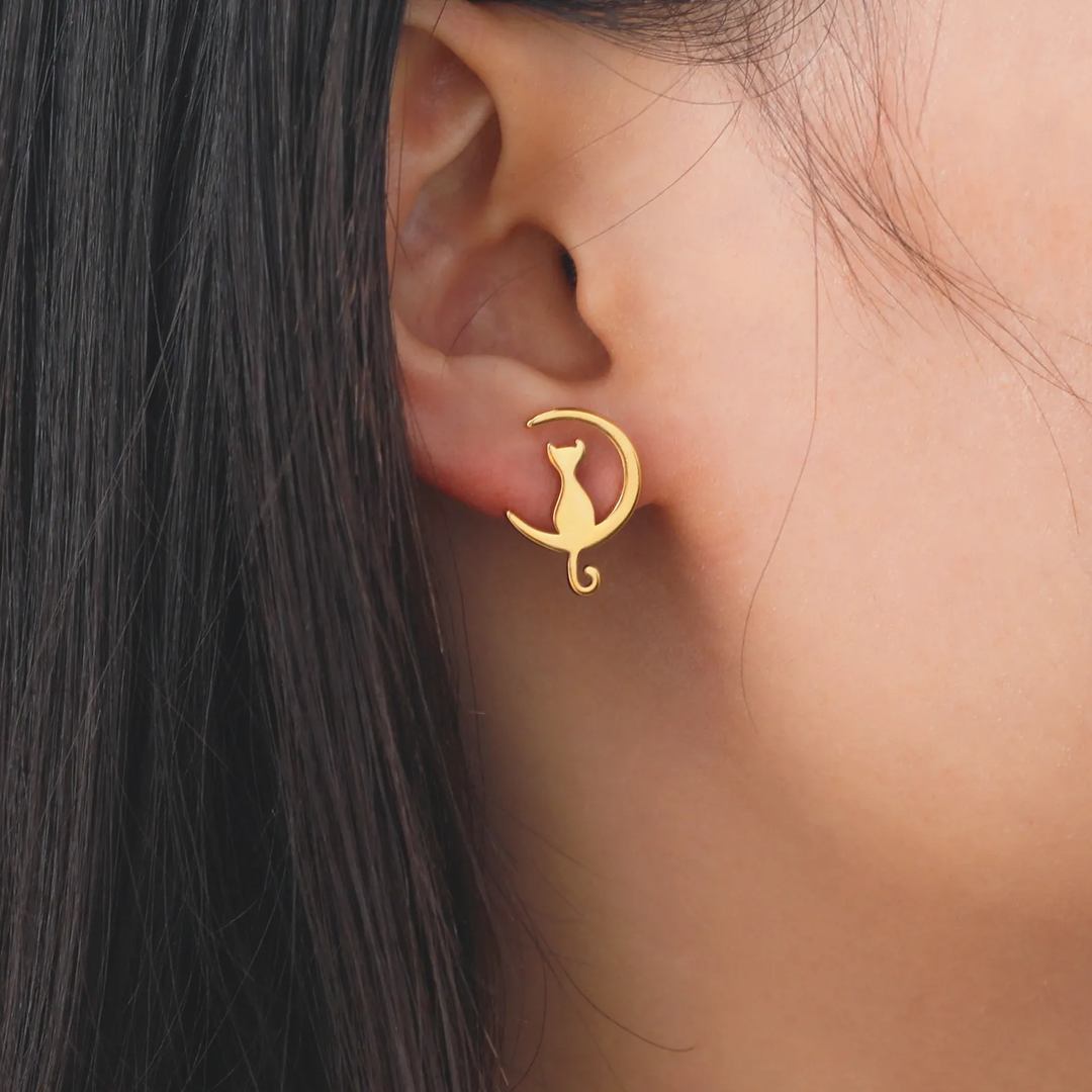 Chat de Lune | Boucles d&