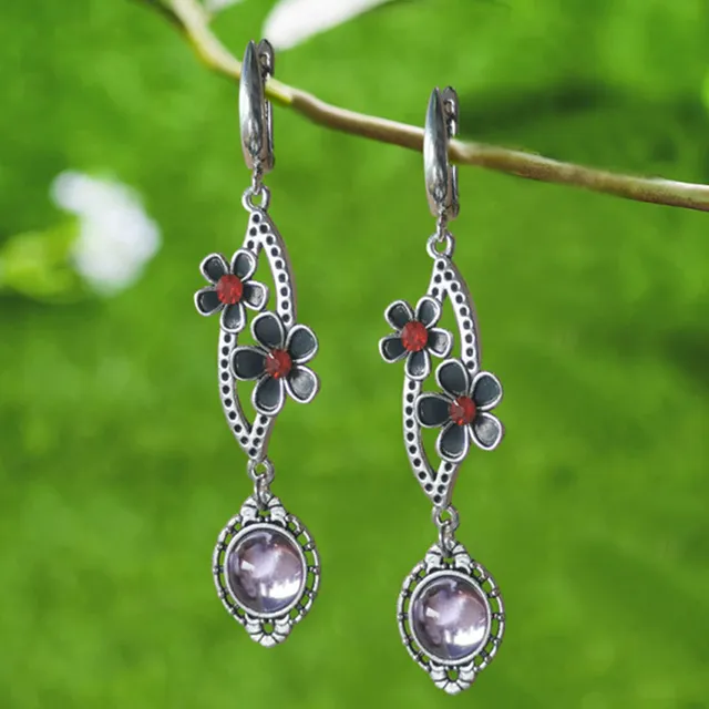 Ovale Fleuri | Longues boucles d&