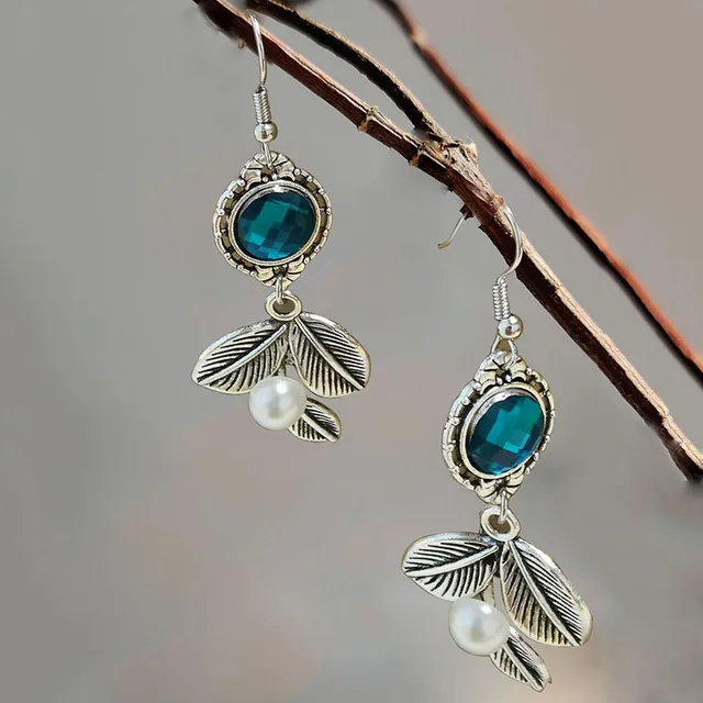 Branche Feuillue | Longues boucles d&