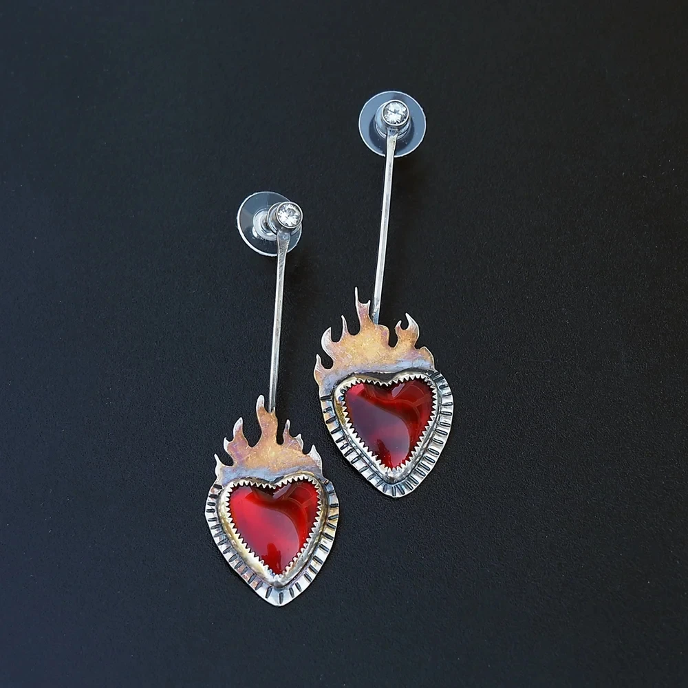 Cœur de Flamme | Boucles d&
