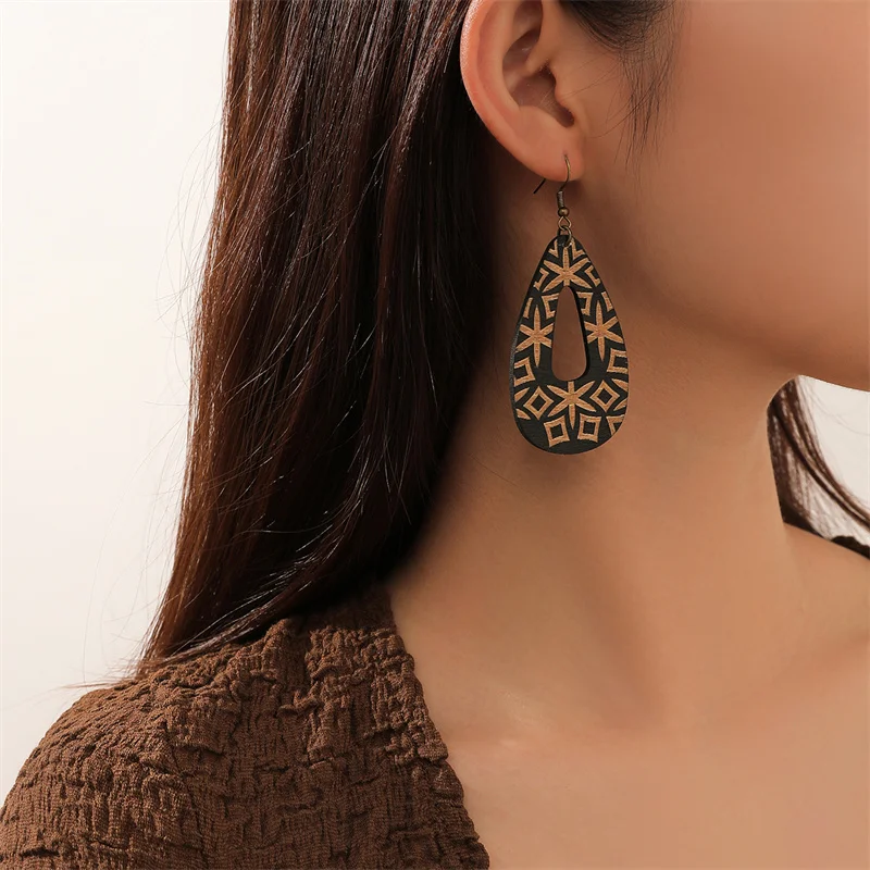 Goutte Sombre | Grandes boucles d&