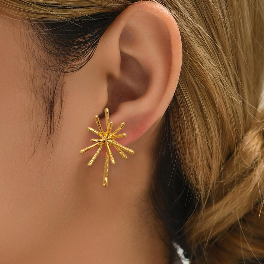 Étoile Dorée | Petites boucles d&