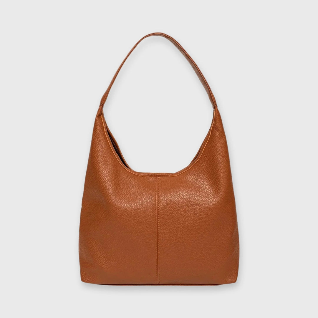 Sac hobo Jolie cognac vu de face